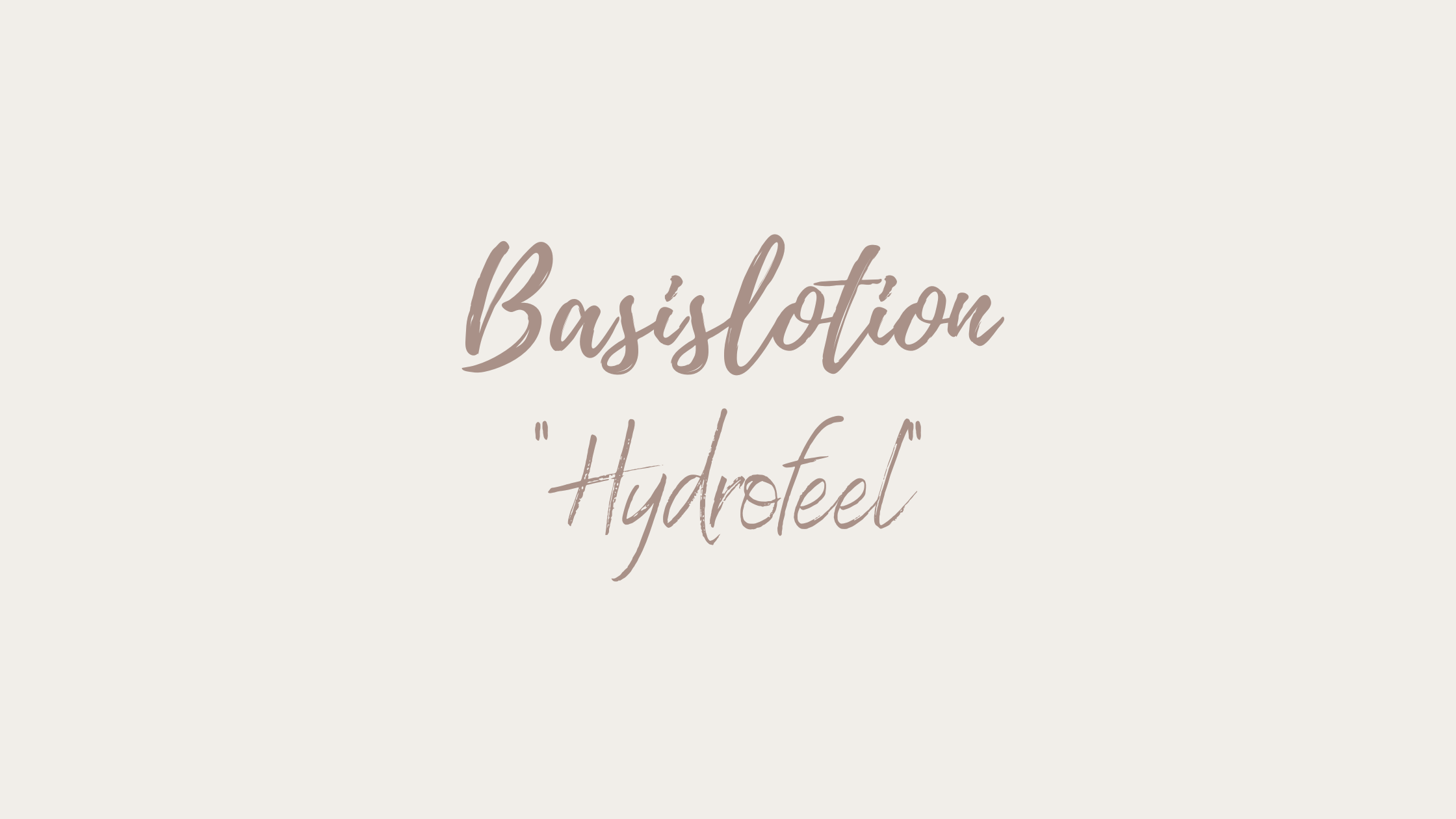 Basis Lotion 