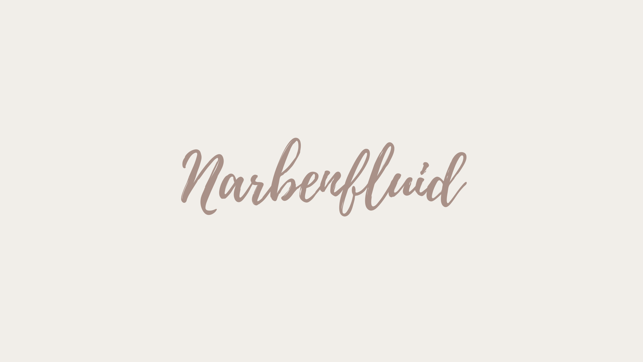 Narbenfluid