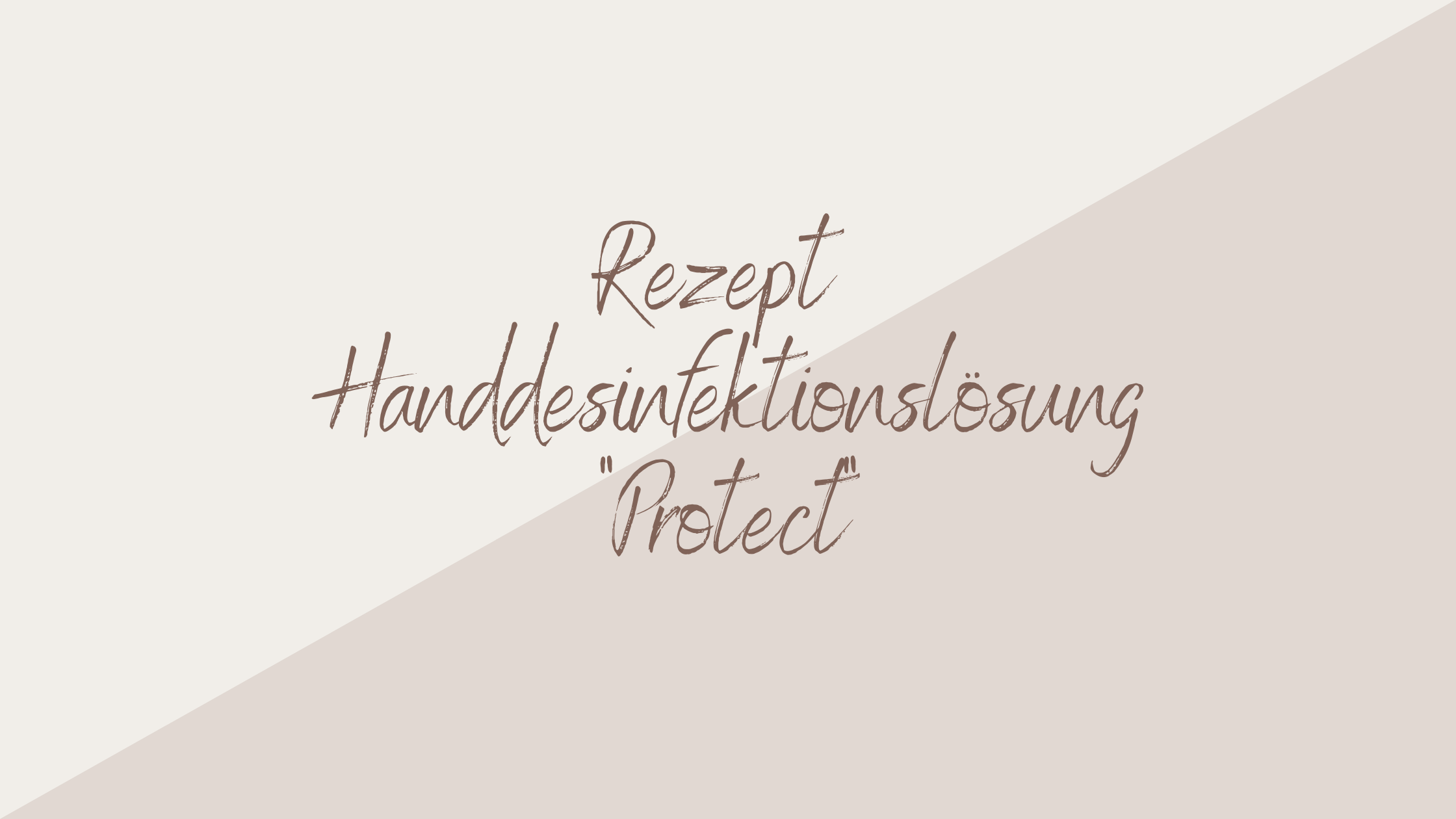 Handdesinfektionslösung “Protect”